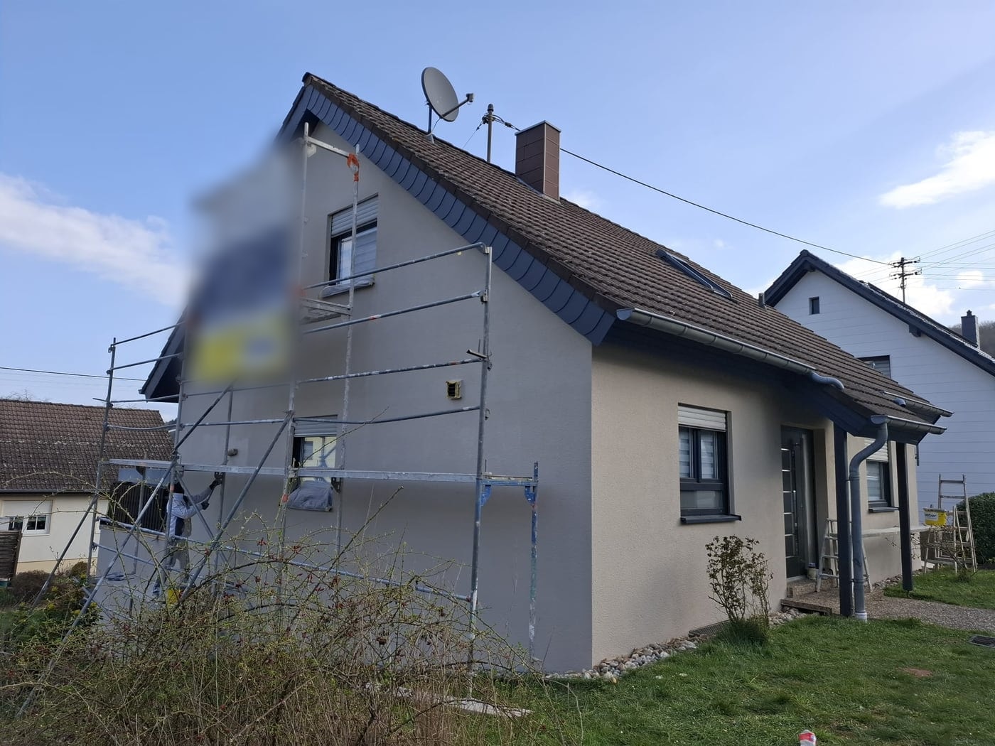 Fassade — vorher